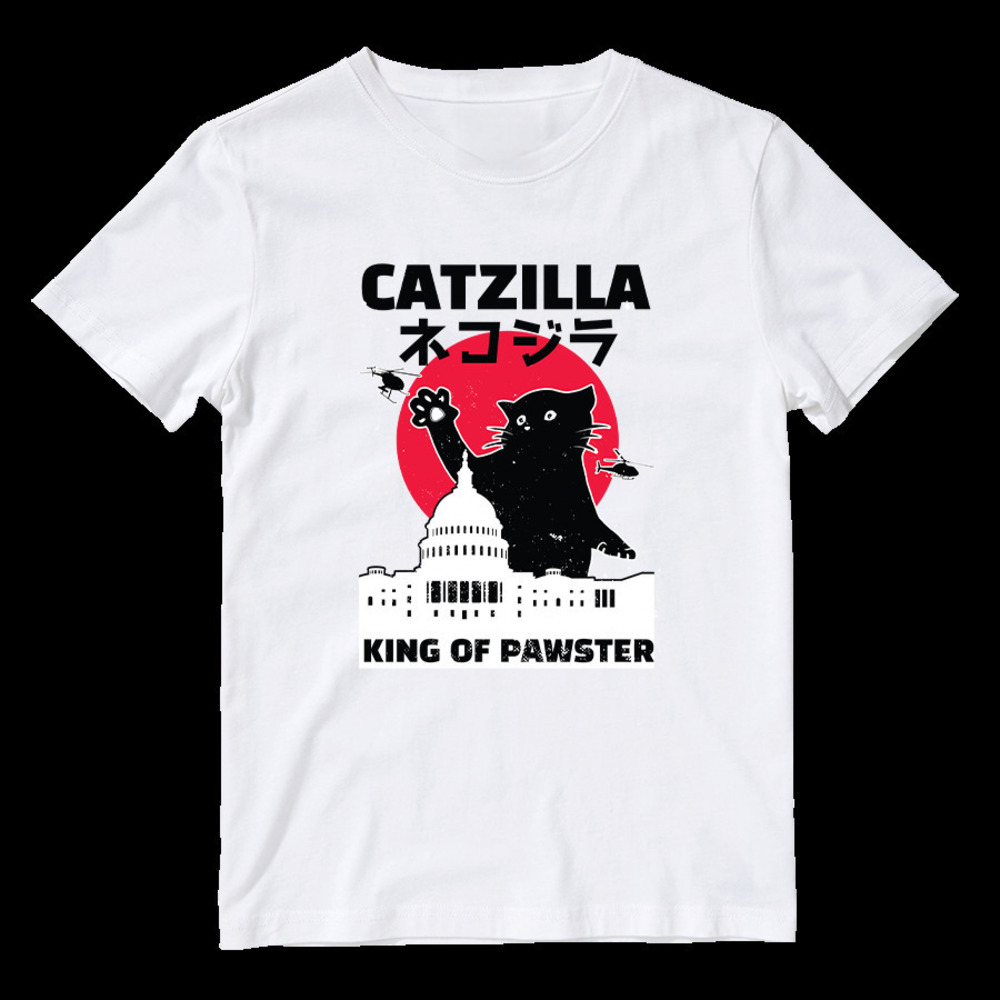 Cotton Shirt Catzilla Pawster
